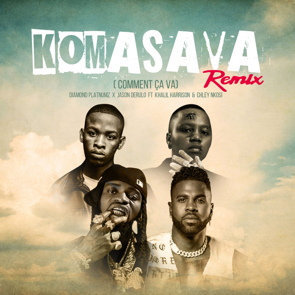 Diamond Platnumz – Komasava (Remix) Ft. Jason Derulo, Khalil Harisson &. Chley mp3